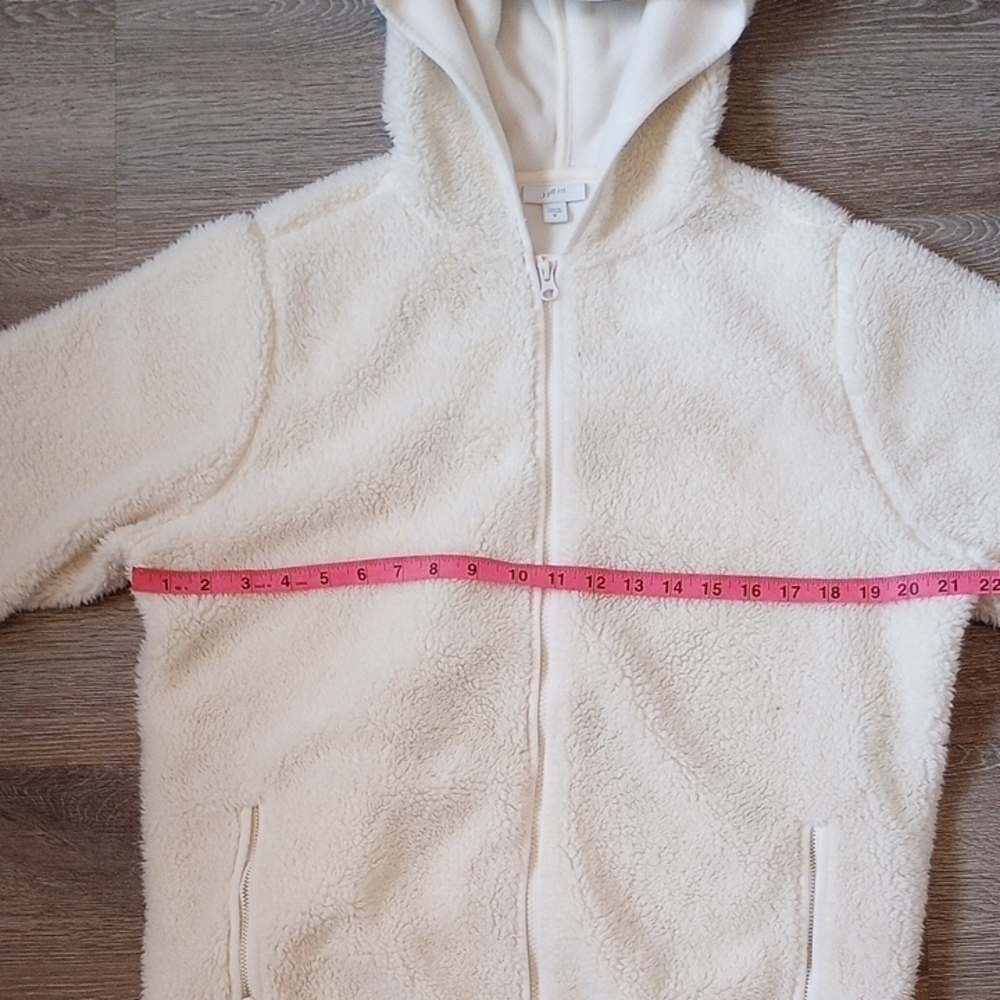 J. Jill Kids White Fleece Jacket - Picture 5 of 6